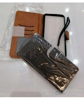 کیف اورجینال چرمی گوشی سامسونگ مدل a14 - آ 14 - جا کارتی - مگنت دار - بند دار - جاکارتی a14